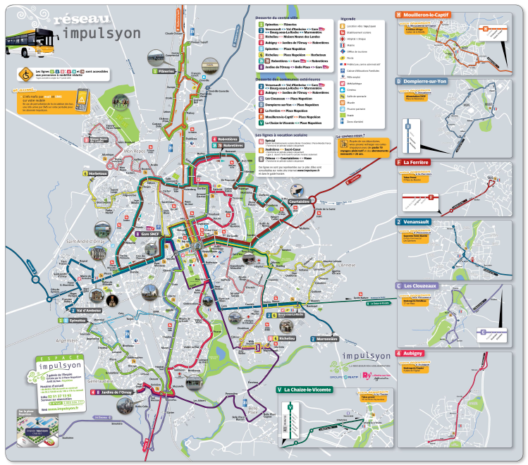 plan de la roche sur yon