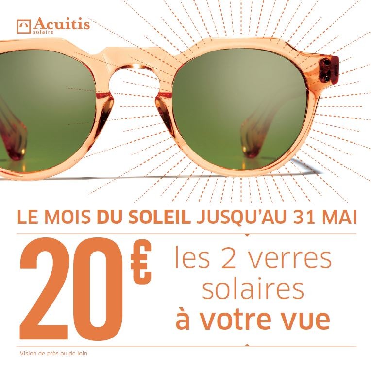 Vendée Mag - Maison acuitis bon plan vendée lunettes de soleil offre de lancement bon plan la roche sur yon vendee 2