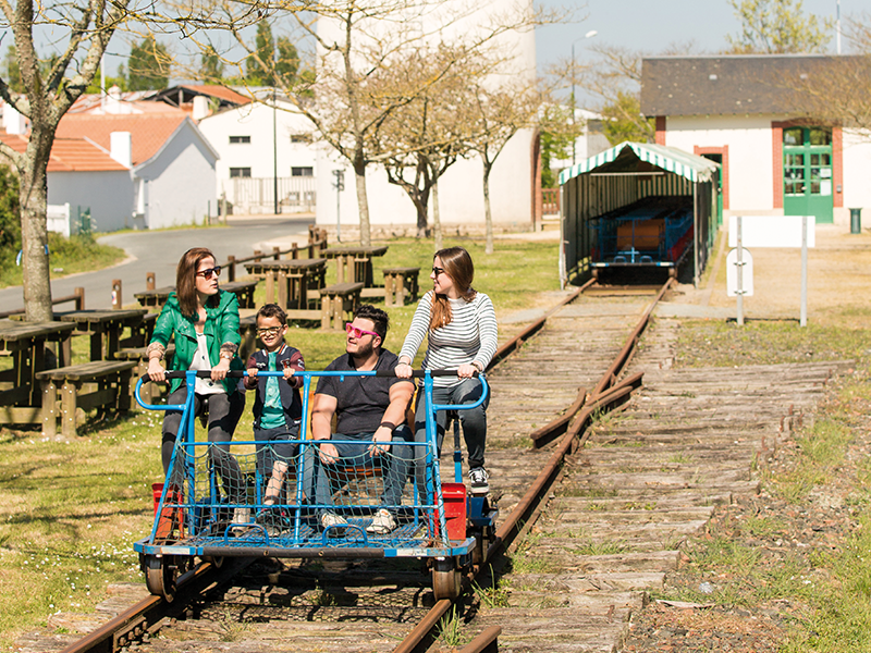 Le "Vélo Rail" et le "Moulin des Gourmands"  à découvrir au Pays de Saint-Gilles-Croix-de-Vie