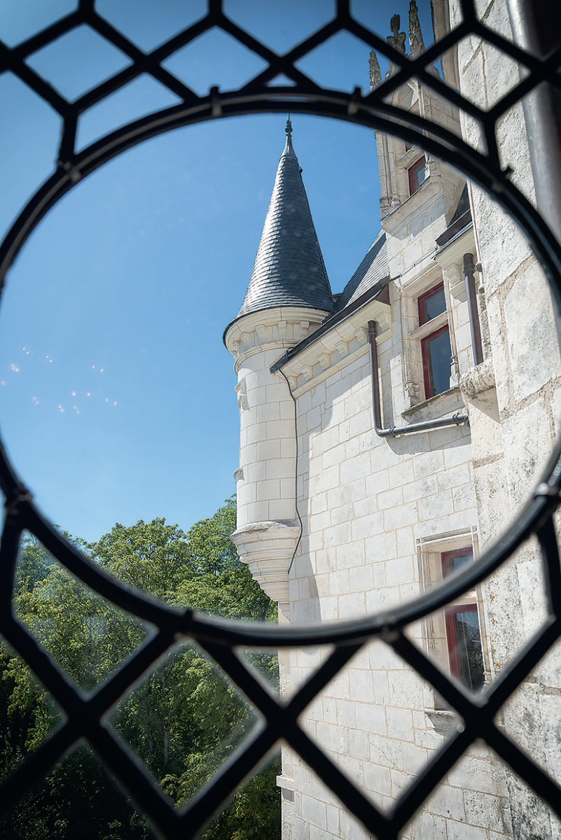 châteaux de l'Indre : vue du château Raoul à Châteauroux