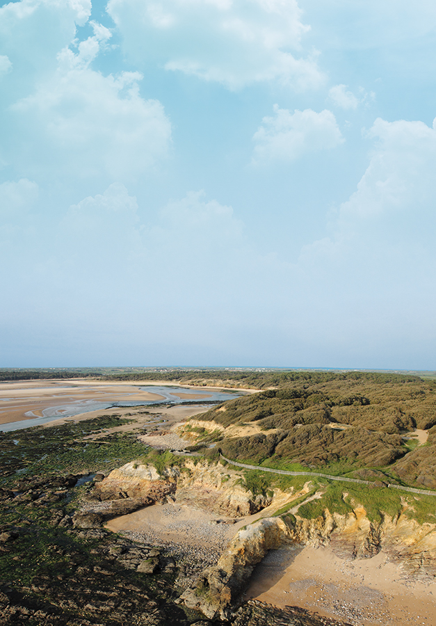 Vue aérienne de l'estuaire du Payré
© IStock Philippe DEVANNE