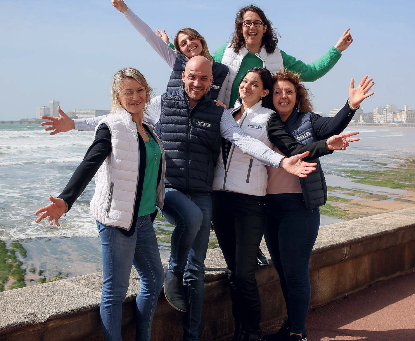 Equipe de Petits-fils Les Sables d'Olonne. Photo prise par Patricia Robineau 