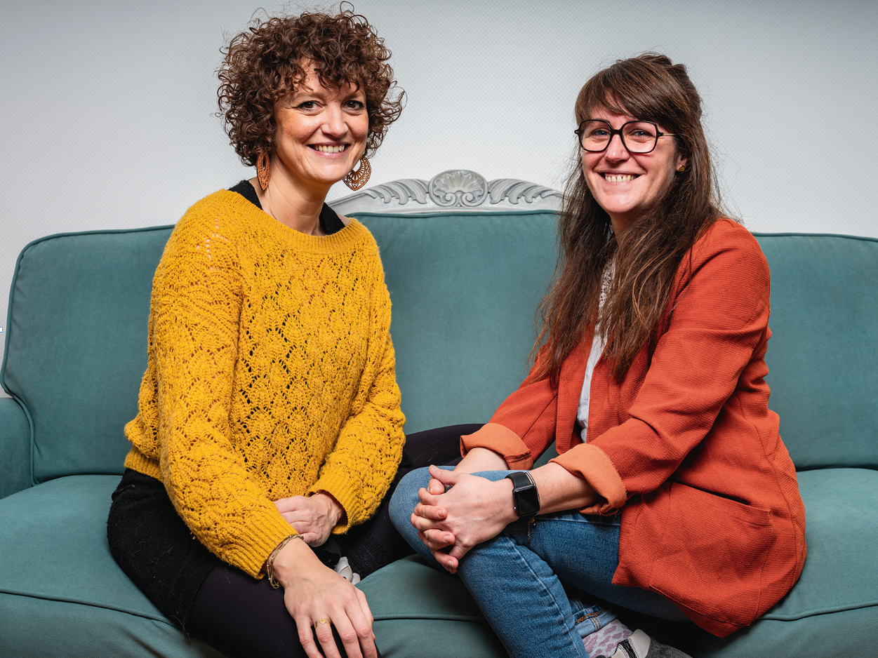 Stéphanie Retailleau et Alice Rouet
fondatrices de Les Pas d'Chichi